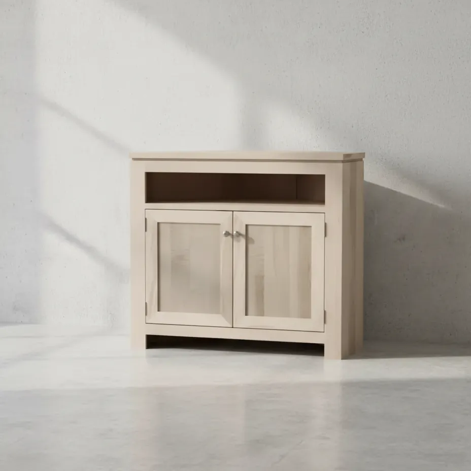 penwood furniture newport corner tv unit np332 45 degree angle