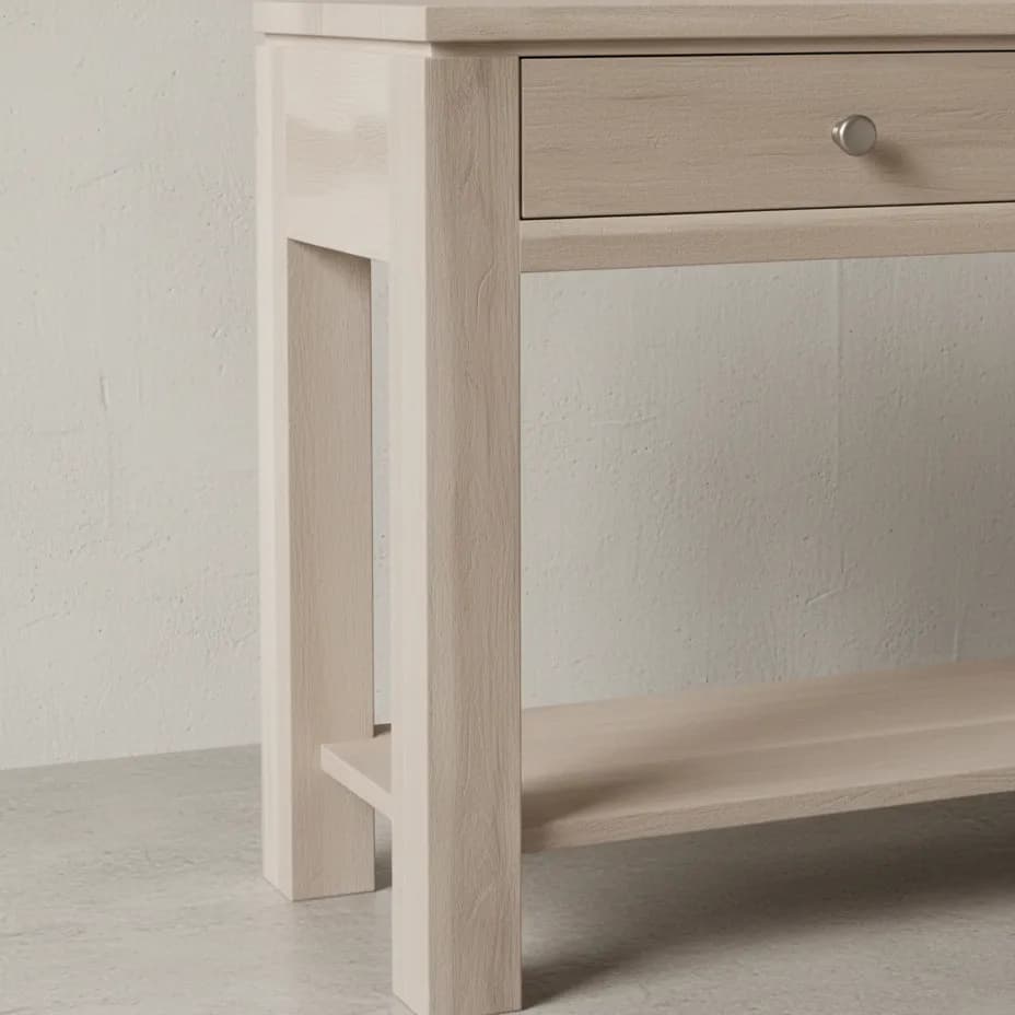 penwood furniture newport sofa table np1648 medium close up