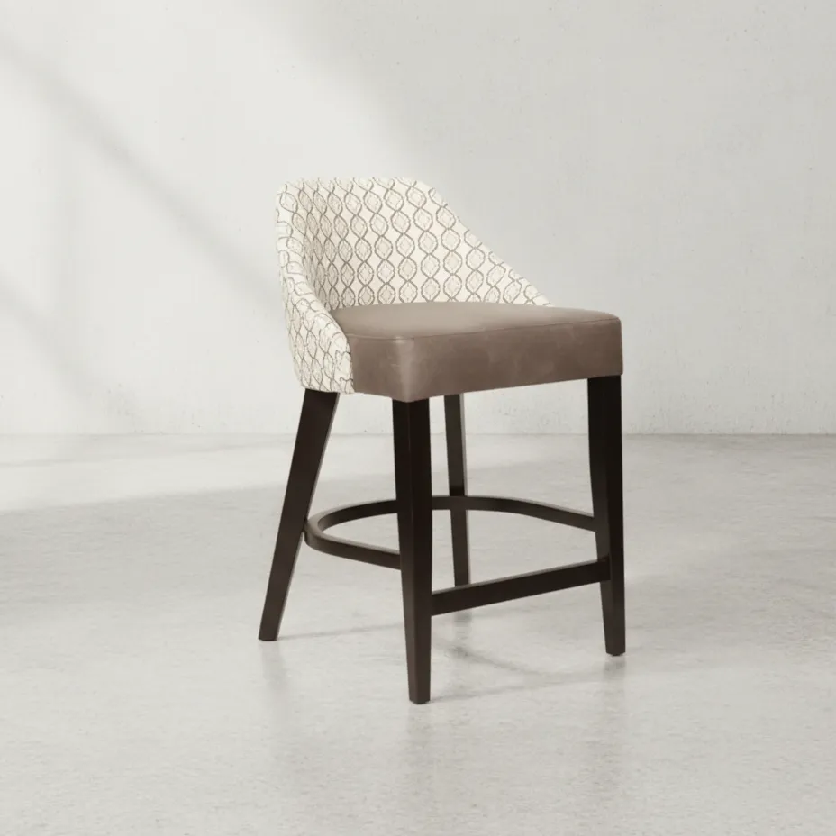 penwood furniture oliver bar chair 45 degree angle