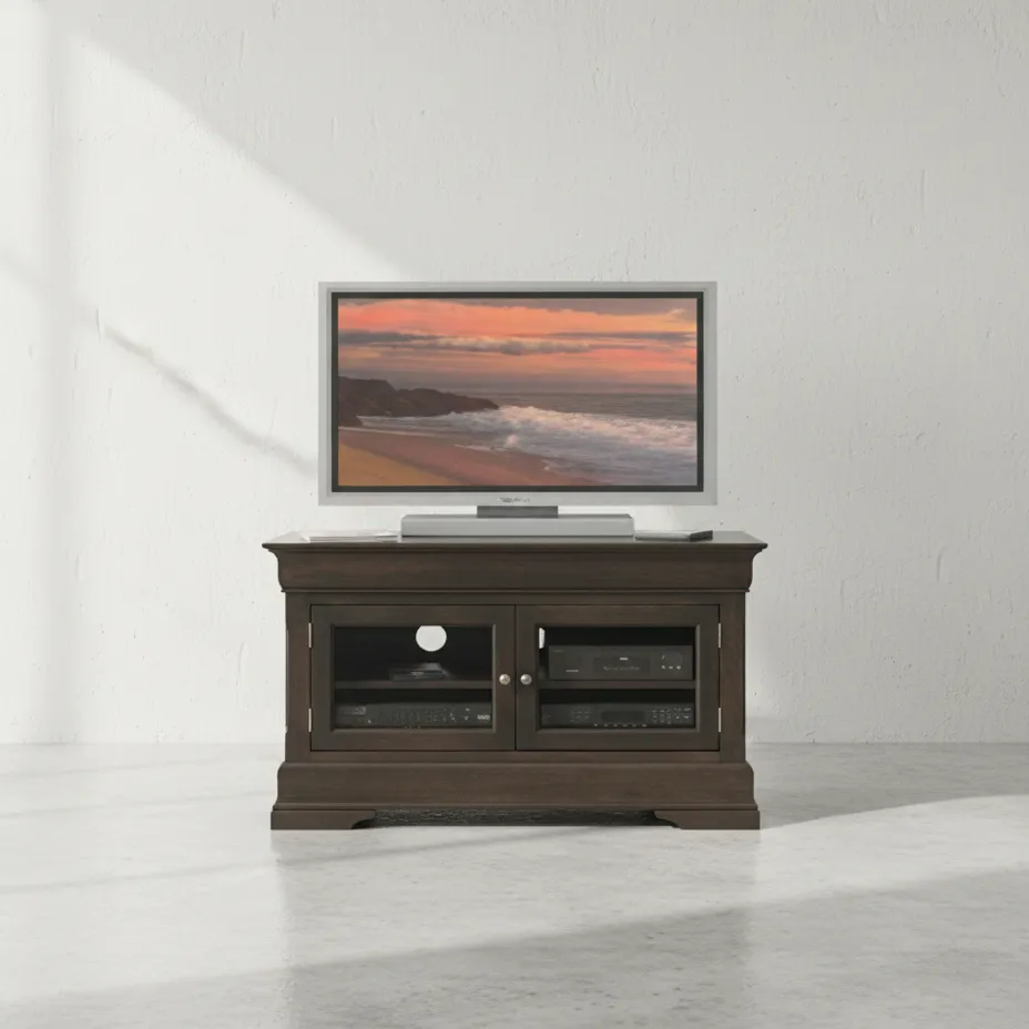penwood furniture phillipe media stand phd48 face on horizontal