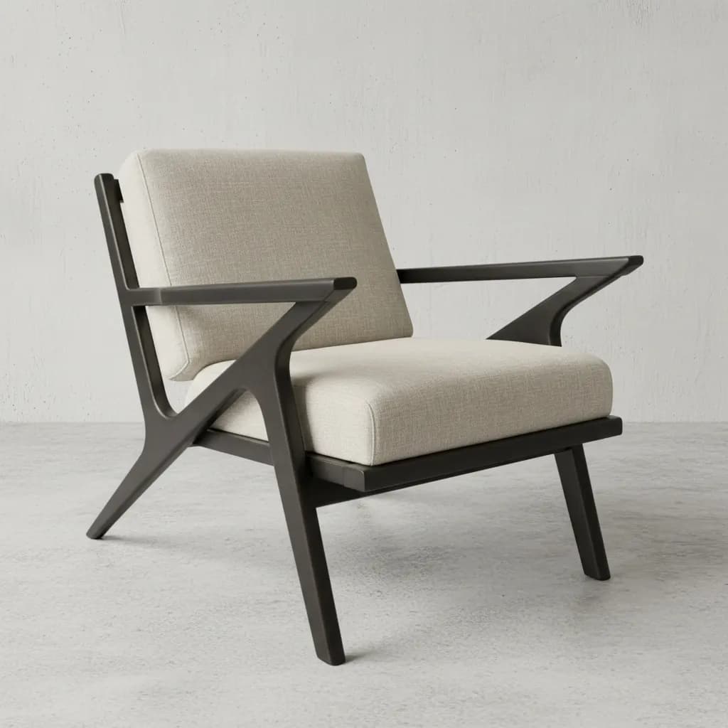Raymond Lounge Chair shown at an angle