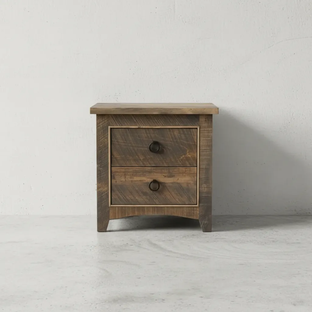 penwood furniture renoa 2 drawer night stand face on horizontal