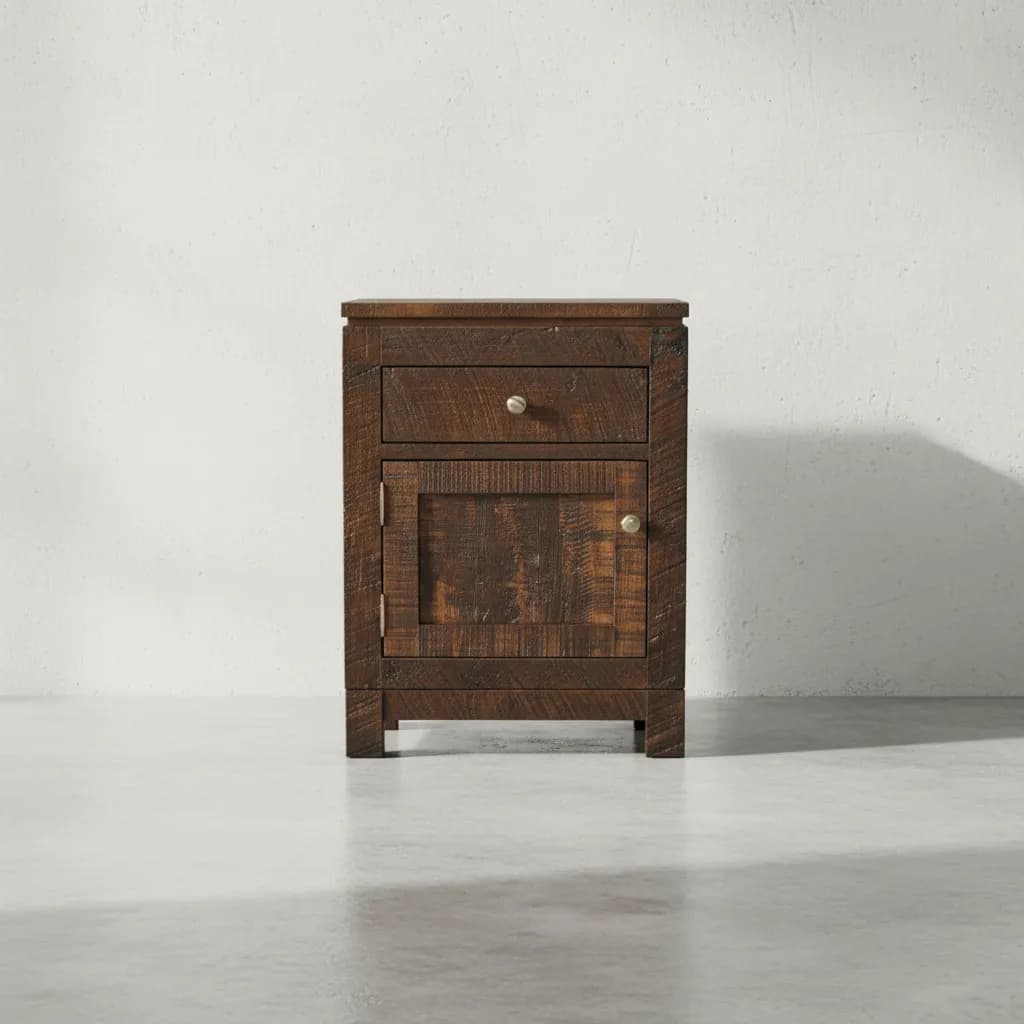 penwood furniture rustic metro night stand face on horizontal