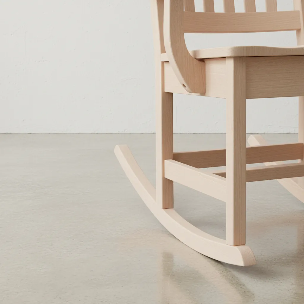 penwood furniture shaker rocking chair medium close up