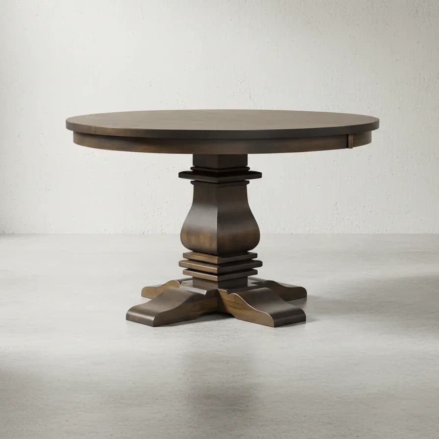 penwood furniture spartan dining table face on horizontal