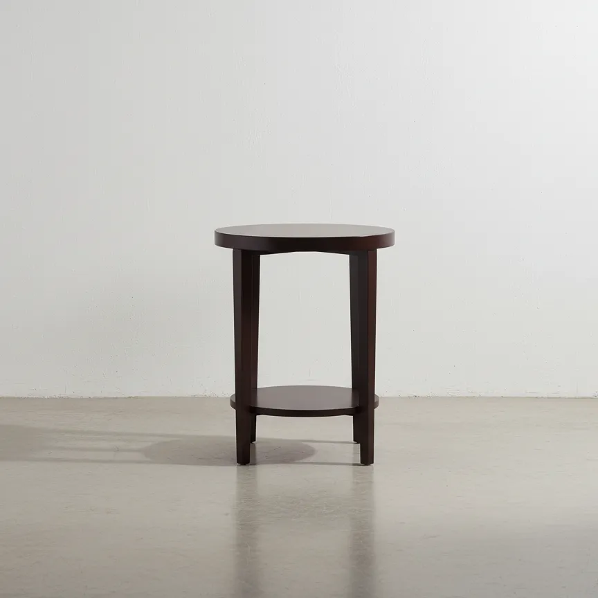 penwood furniture stockholm oval end table st23 face on horizontal
