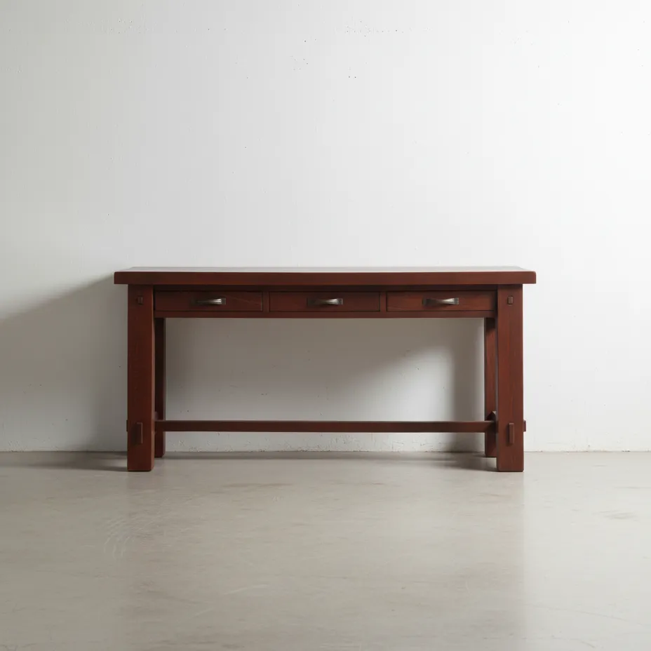 penwood furniture timber 3 drawer island tis3660 face on horizontal