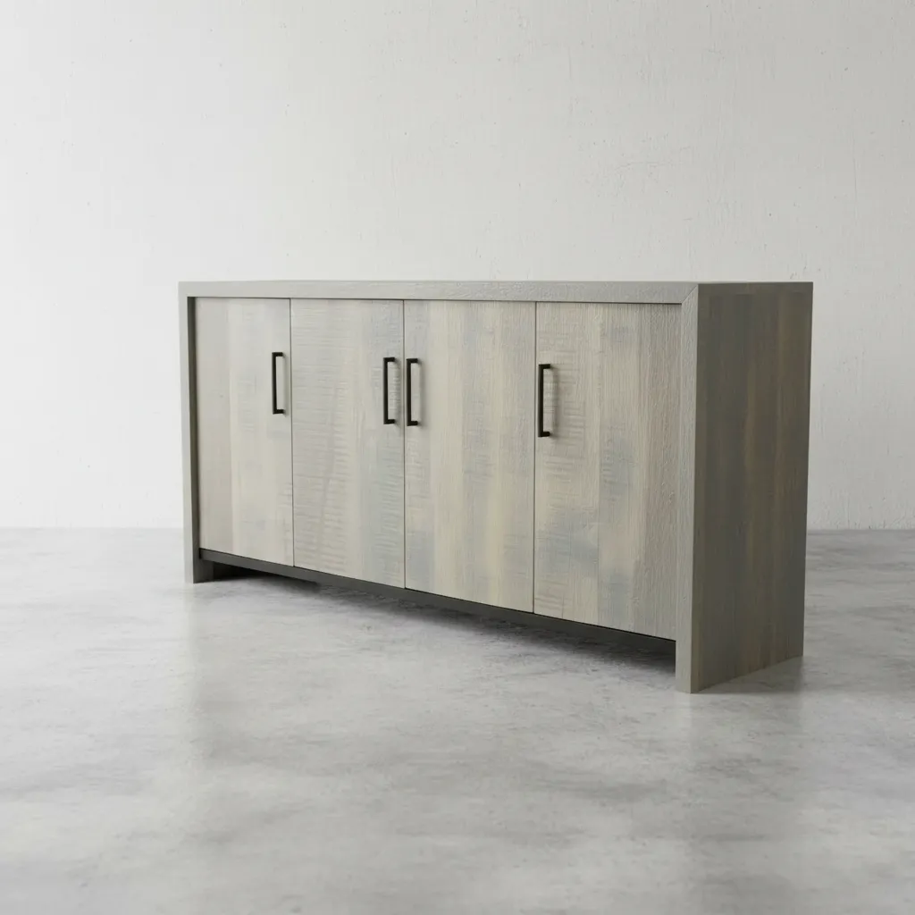 penwood furniture warehouse sideboard 45 degree angle