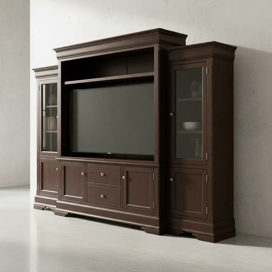 penwood furniture phillipe entertainment unit p460 45 degree angle