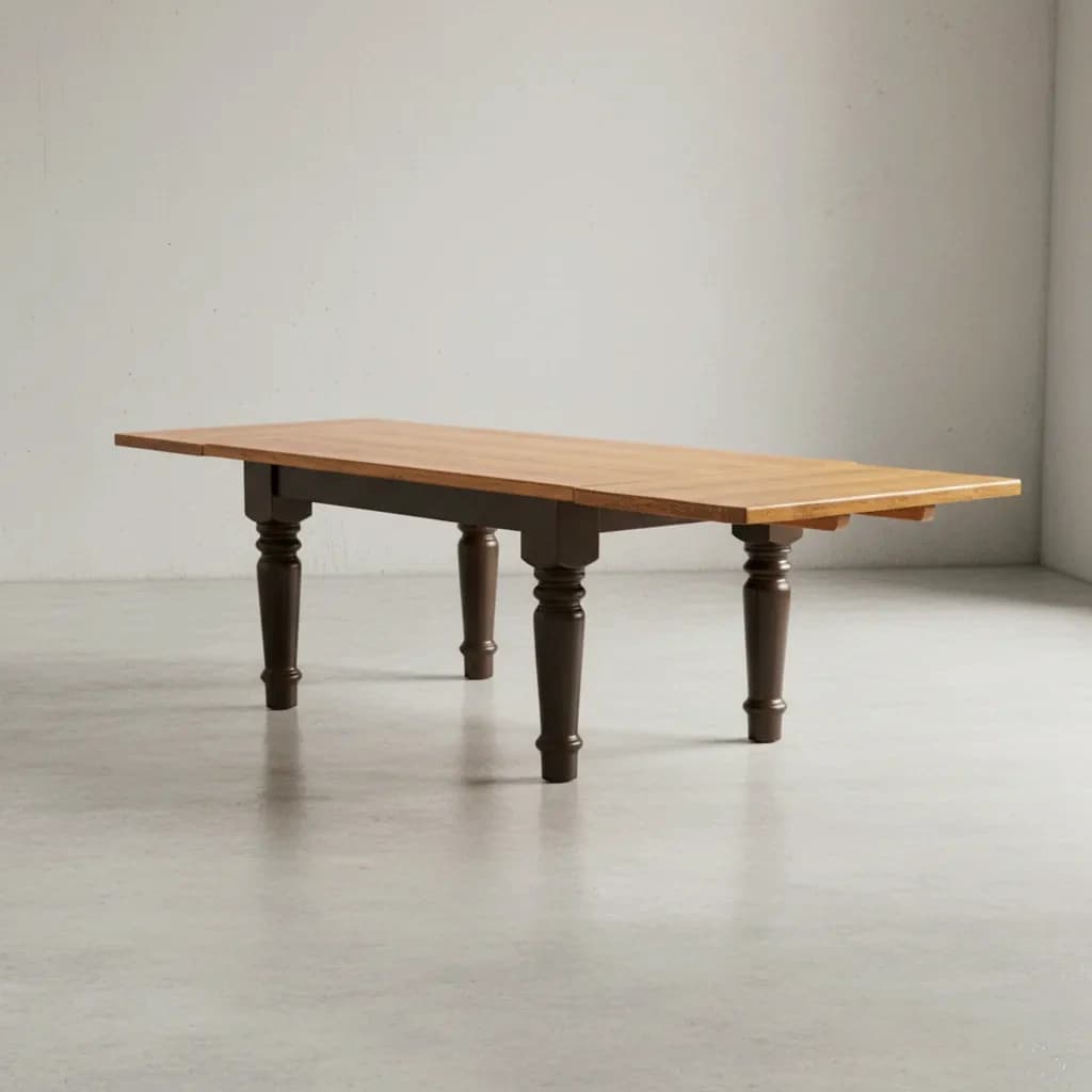 penwood furniture rustic plank dining table 45 degree angle