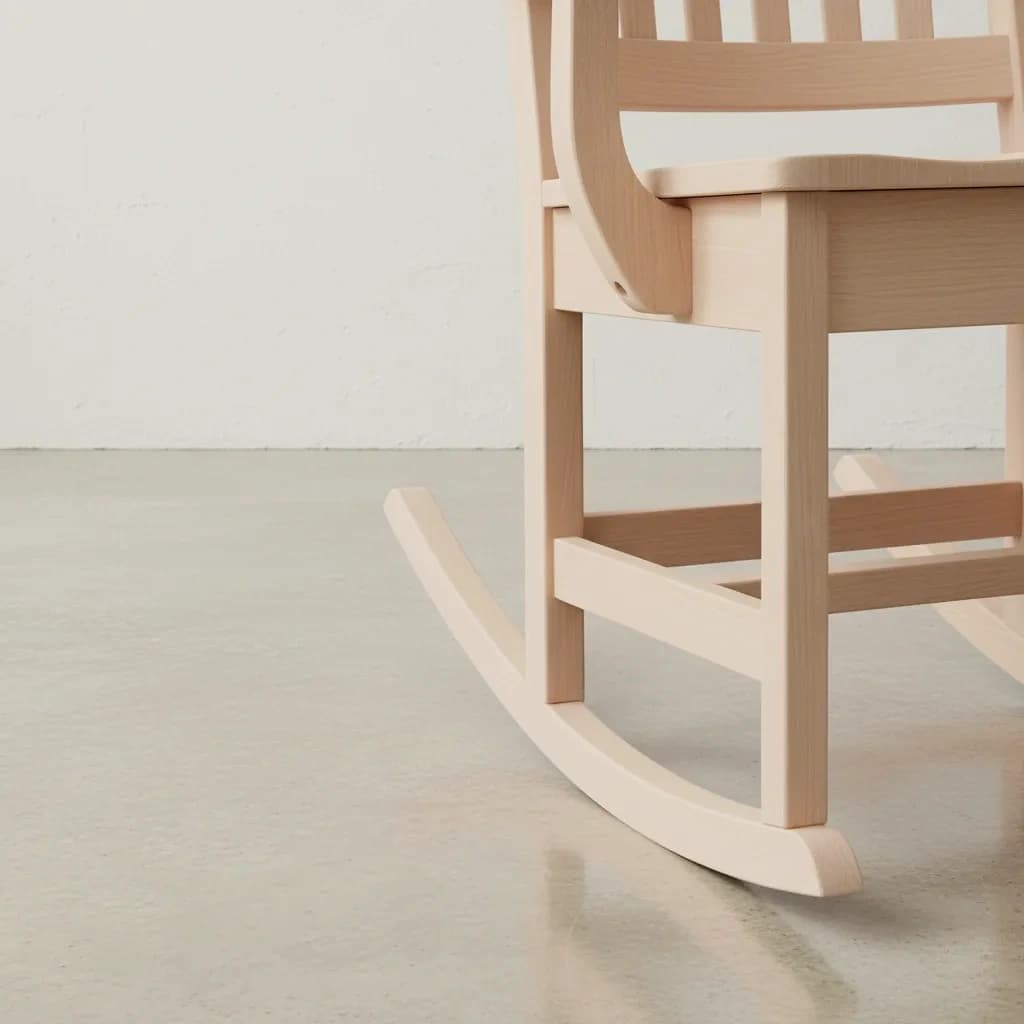 penwood furniture shaker rocking chair medium close up