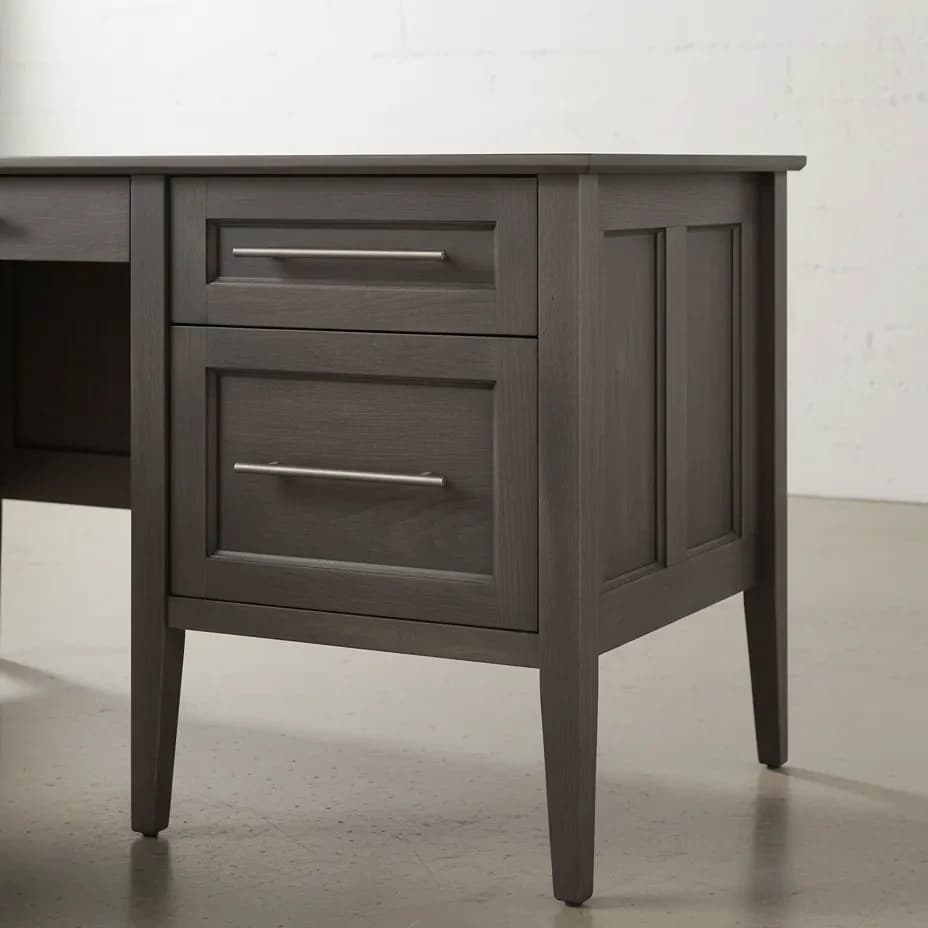 penwood furniture stockholm executive desk medium close up