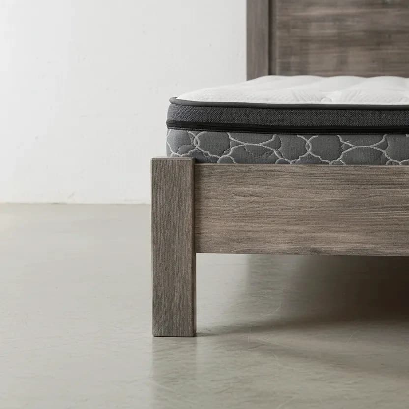 penwood furniture thornloe bed wood headboard medium close up
