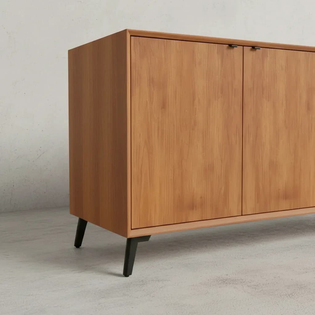 penwood furniture venice 4 door sideboard medium close up