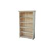 Rustic bookcase BC48721