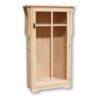 Mission 1 Door Bookcase M1534