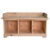 Rustic cubby bench CB1742