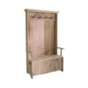 Rustic hall bench with spikes HS3872
