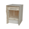 Waterfall Live Edge 1 Drawer Nighstand