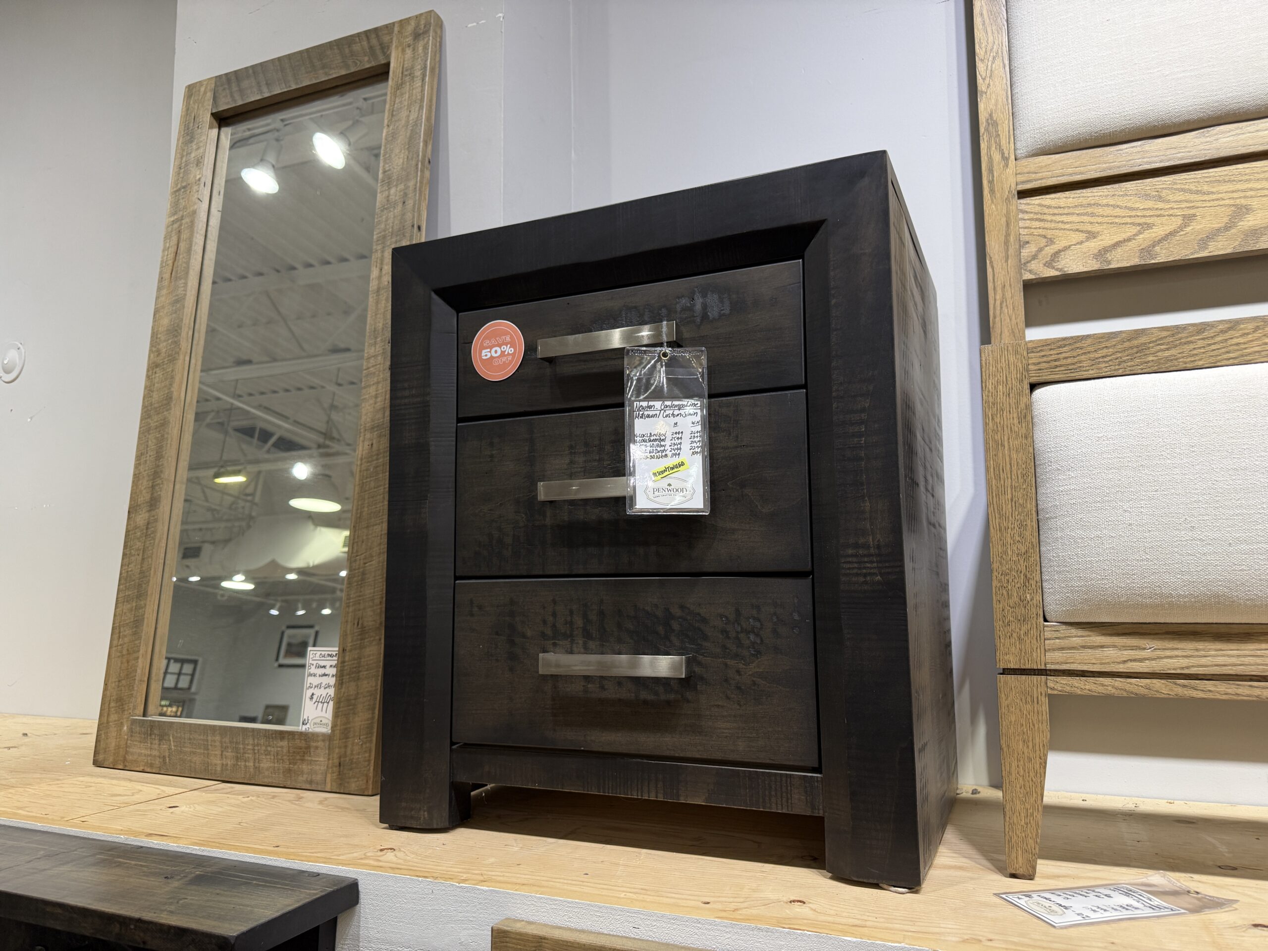 Clearance Solid Wood Furniture - Contempo N/S