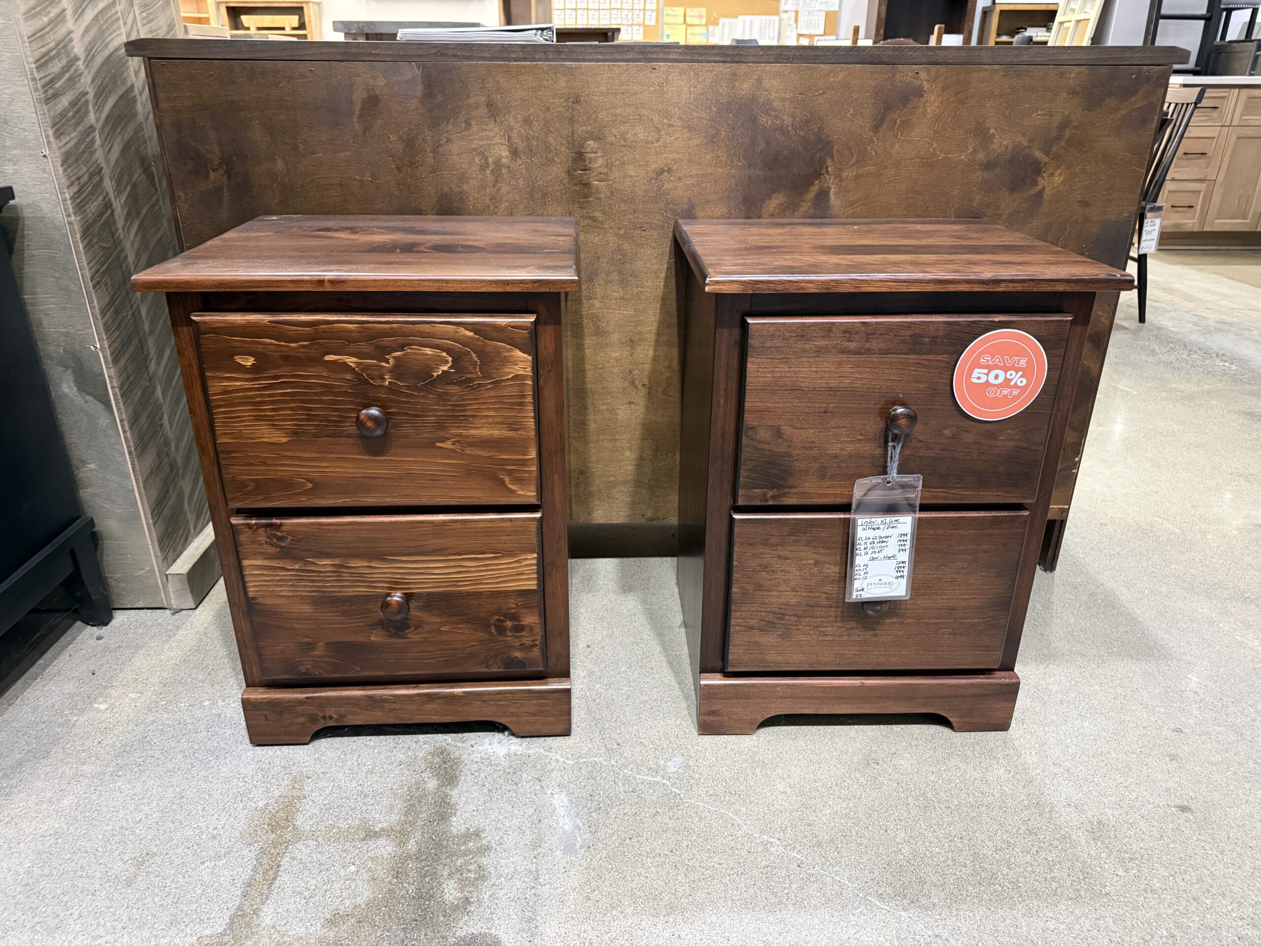 Clearance Solid Wood Furniture - KL N/S