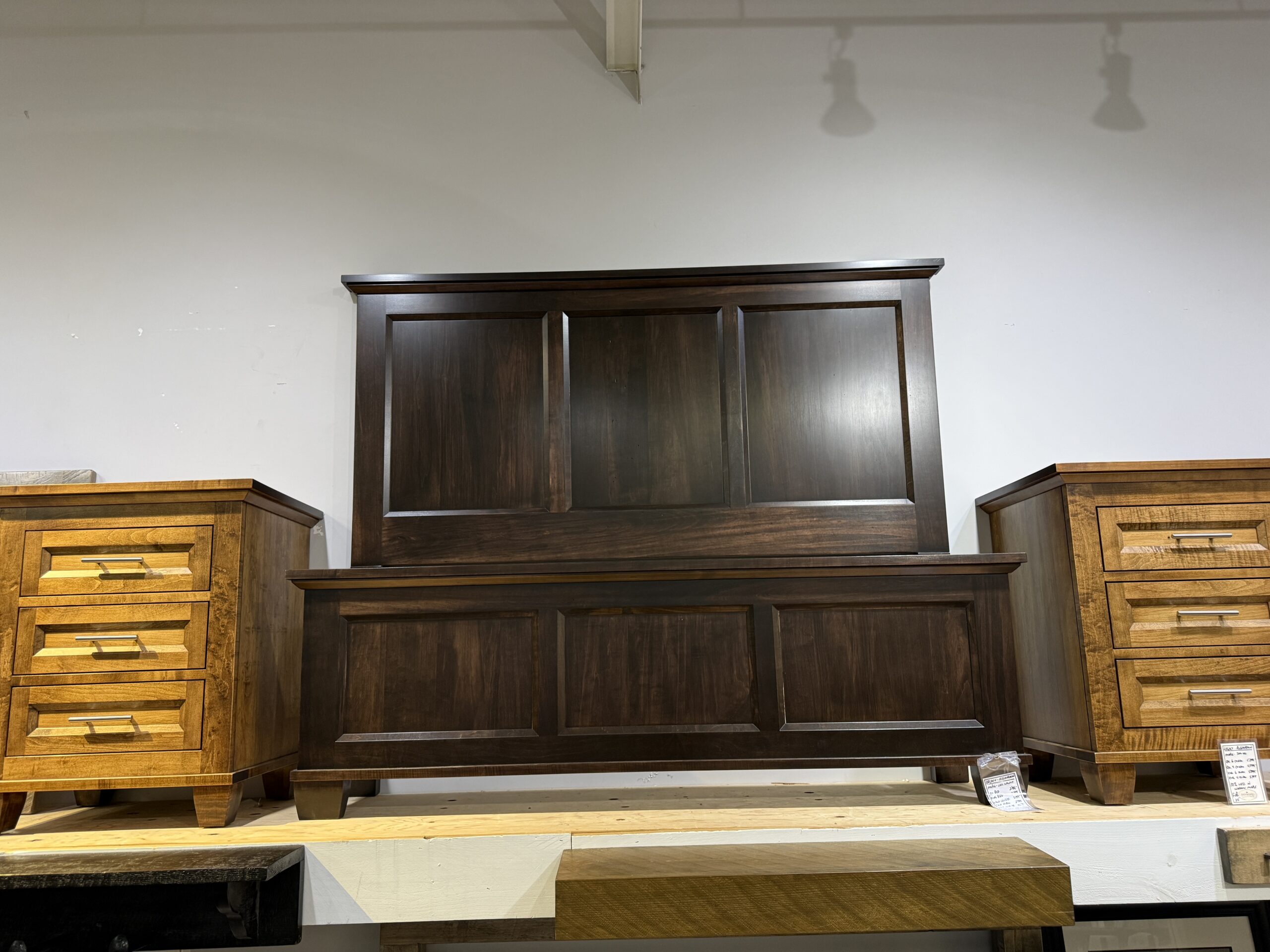 Clearance Solid Wood Furniture - Algonquin Bed