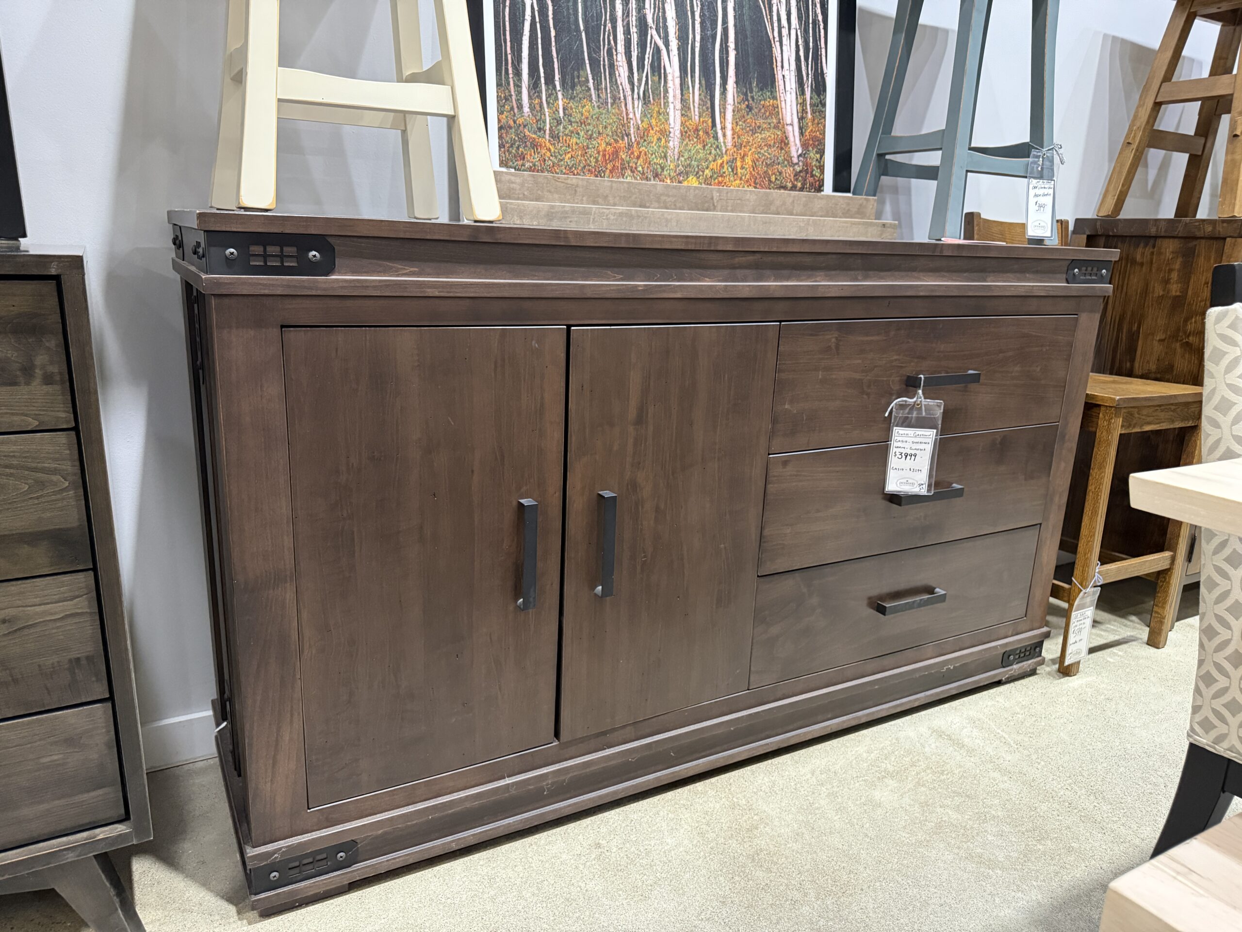 Clearance Solid Wood Furniture - Gastown Sideboard