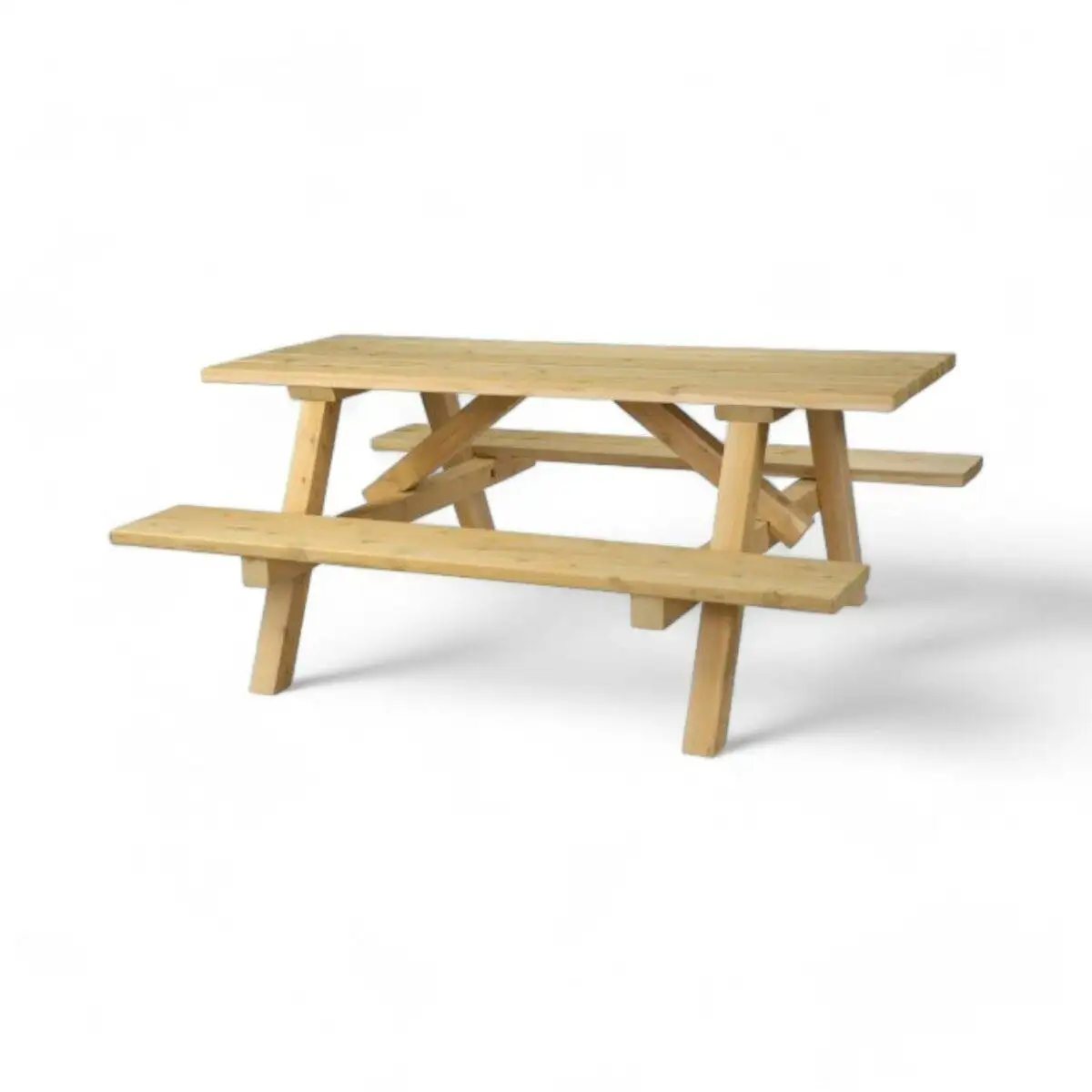 cedar square picnic table cpt6 and cpt8 martins custom woodwork 600x600 Photoroom