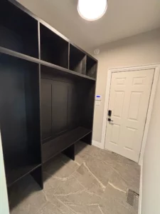 custom mudroom cabinets