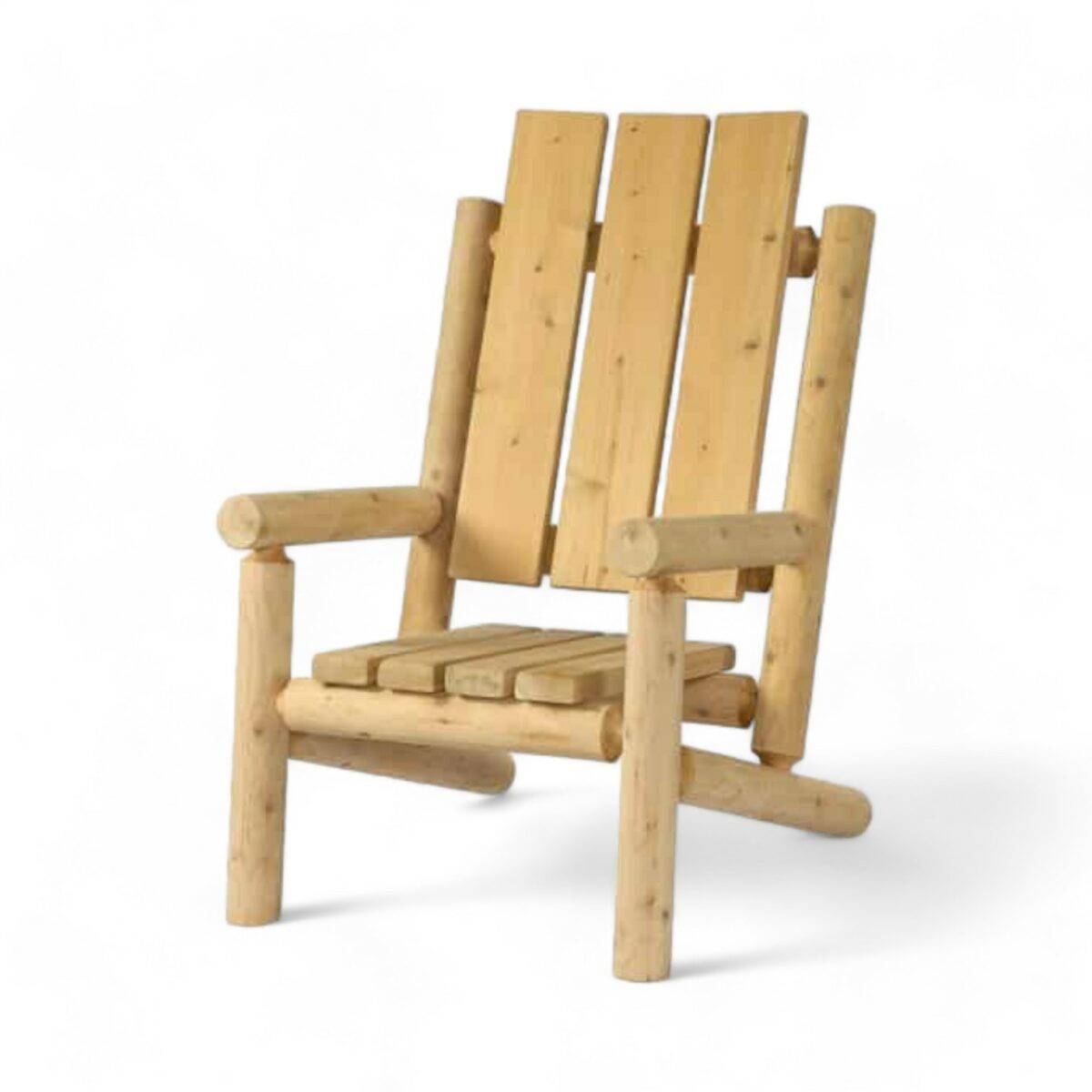 modern log chair f440 martins custom woodwork 600x600 Photoroom