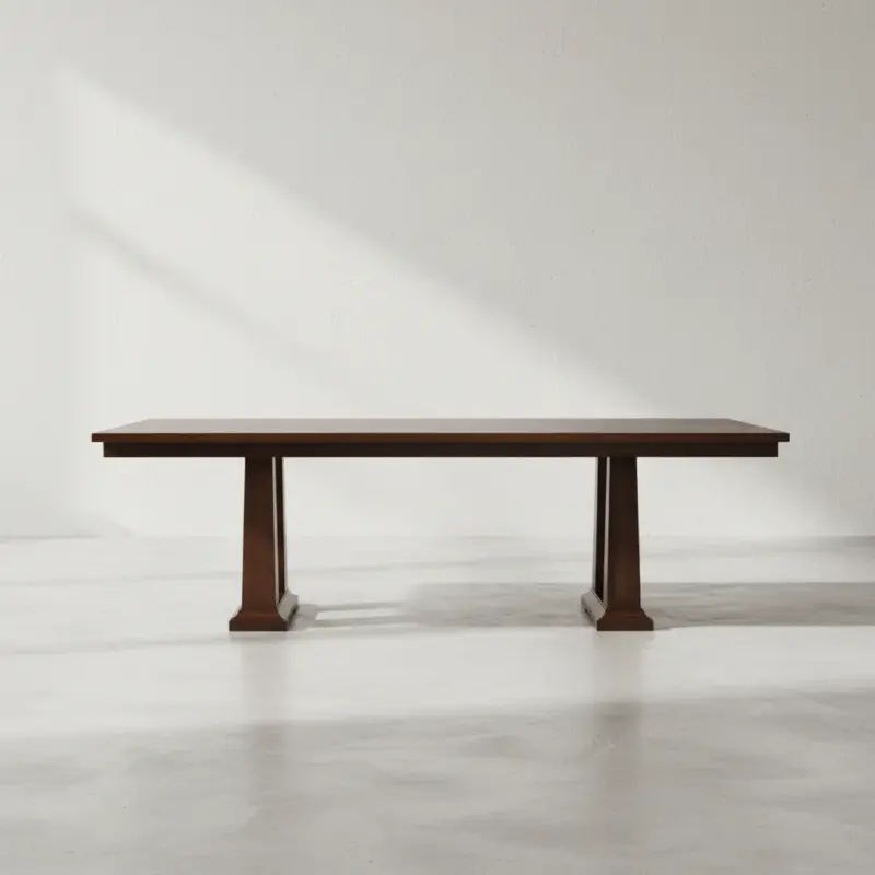 penwood furniture acropolis dining table face on horizontal