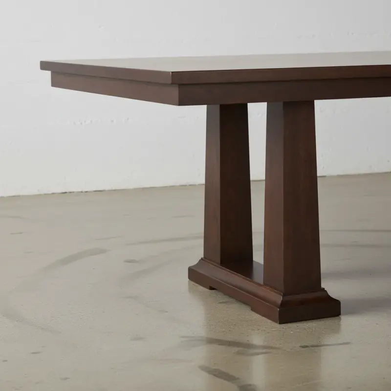 penwood furniture acropolis dining table medium close up