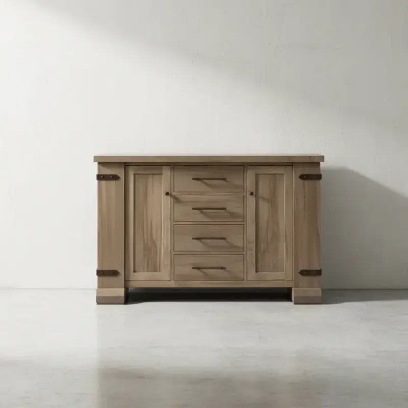 penwood furniture acton central dining sideboard face on horizontal