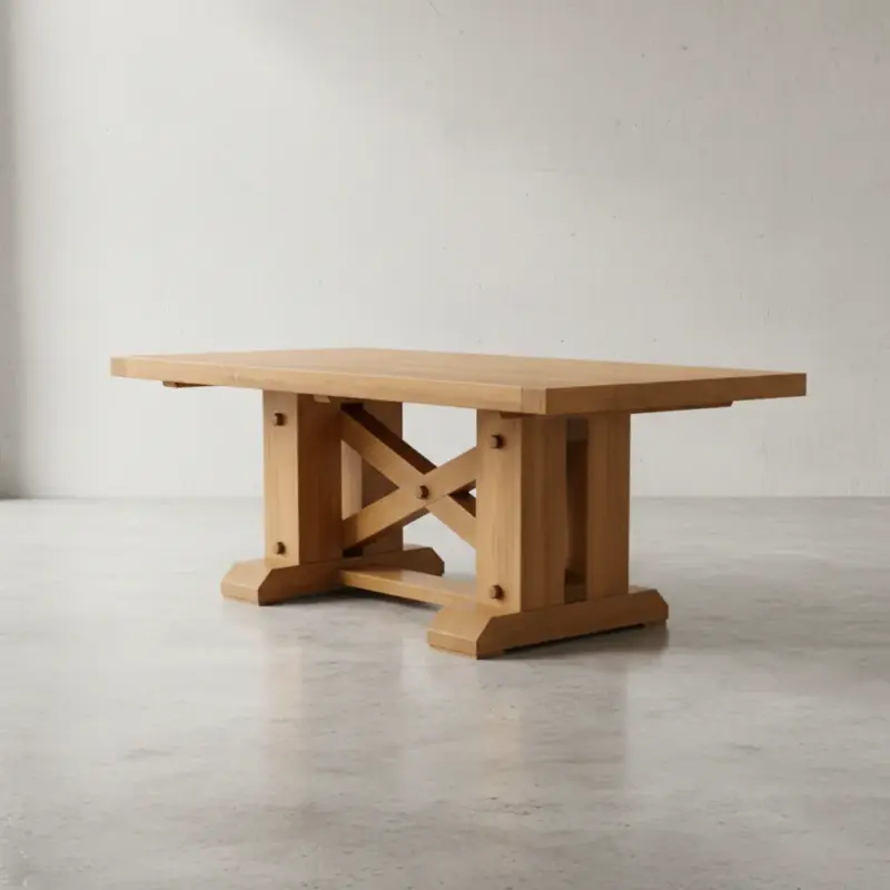 penwood furniture acton central dining table 45 degree angle