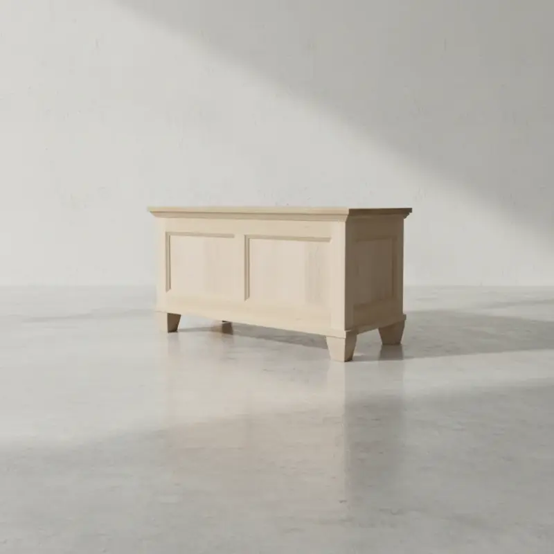 penwood furniture algonquin blanket box 45 degree angle