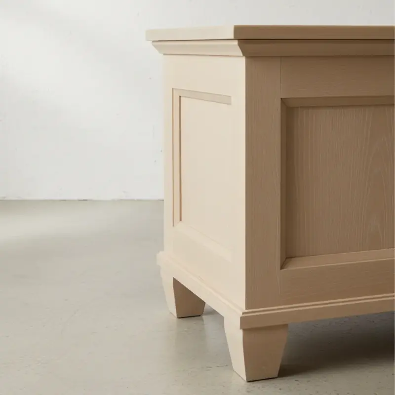 penwood furniture algonquin blanket box medium close up