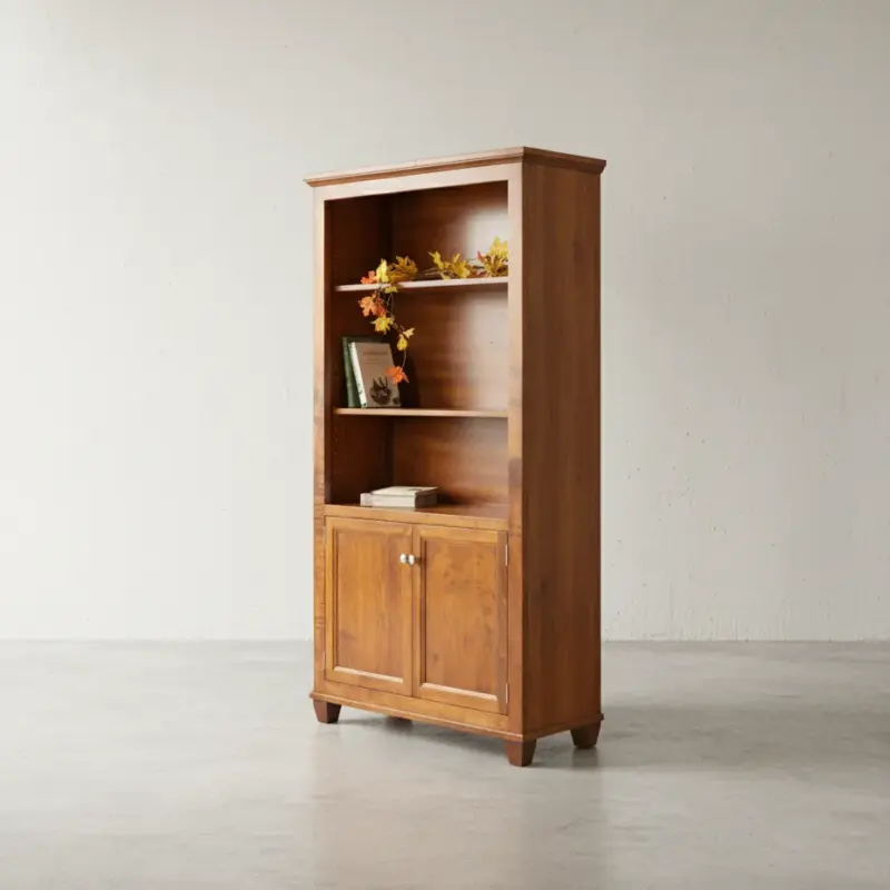 penwood furniture algonquin bookcase 45 degree angle