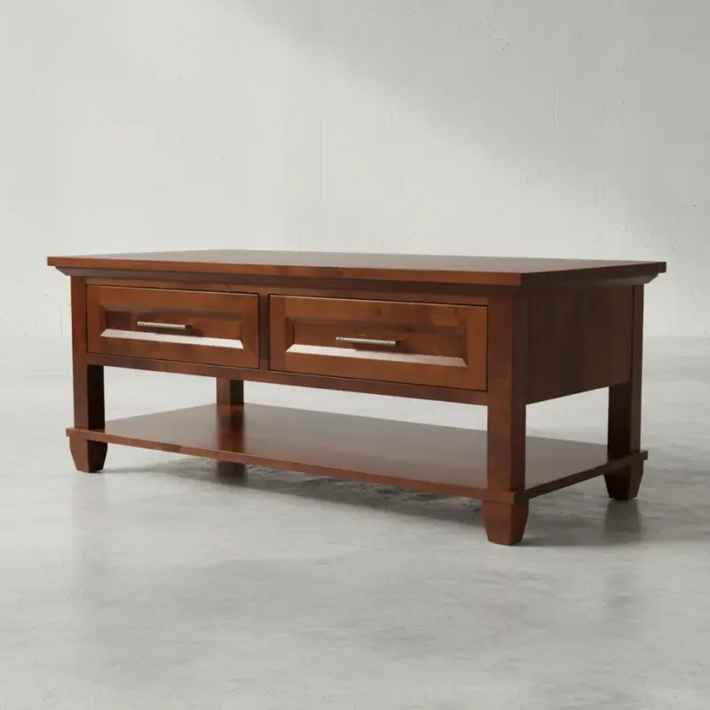 penwood furniture algonquin coffee table 45 degree angle