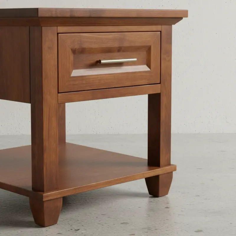 penwood furniture algonquin end table a124 medium close up