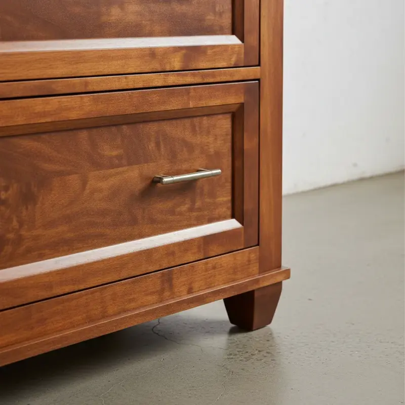 penwood furniture algonquin file cabinet medium close up