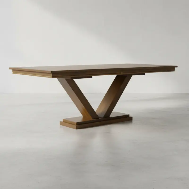 penwood furniture ambassador dining table 45 degree angle