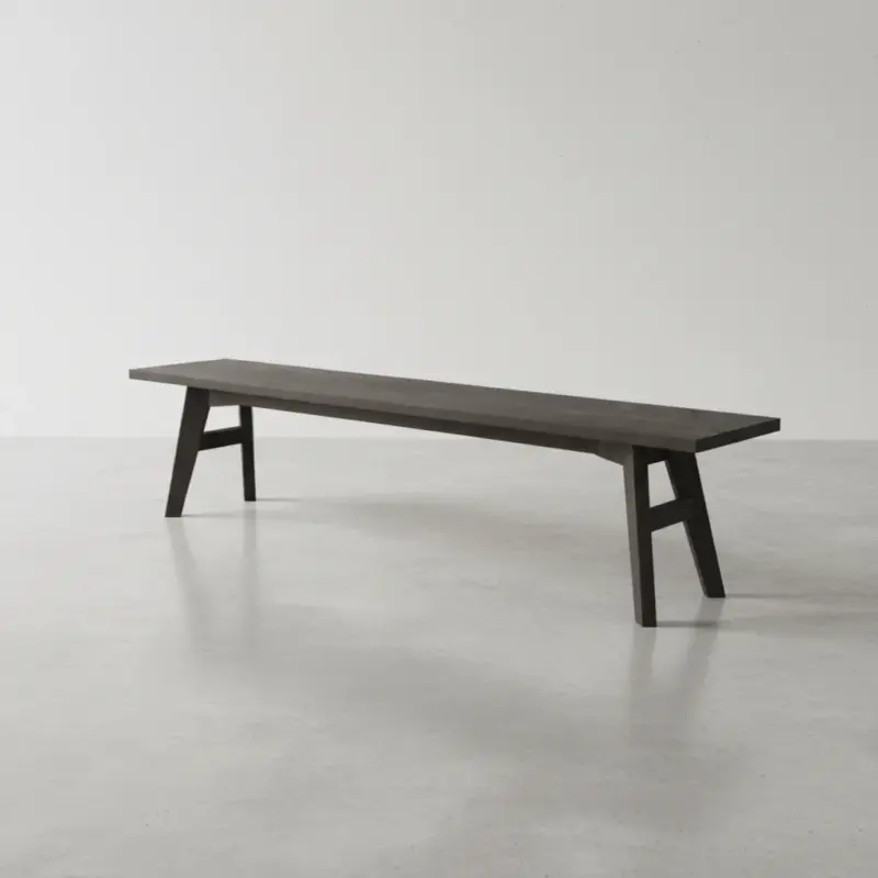 penwood furniture avenue dining bench 45 degree angle