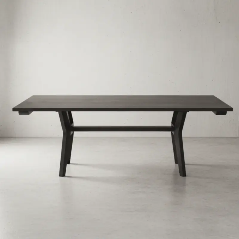 penwood furniture avenue dining table face on horizontal