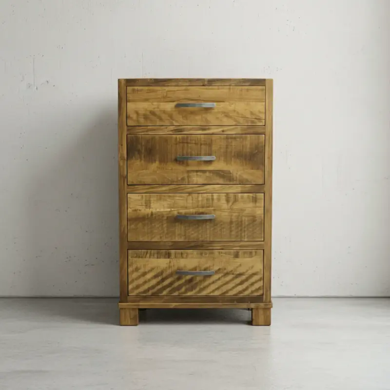 penwood furniture backwoods 4 drawer hiboy face on horizontal