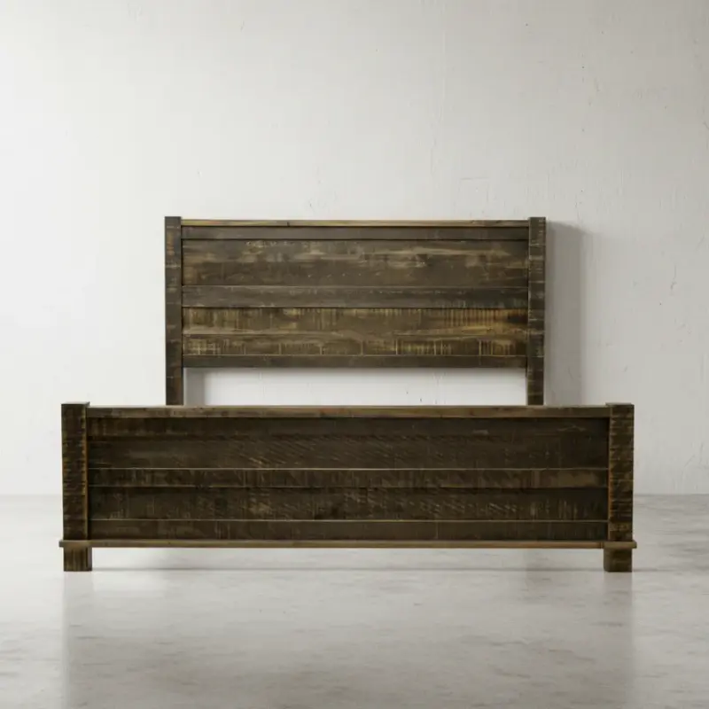 penwood furniture backwoods bed face on horizontal