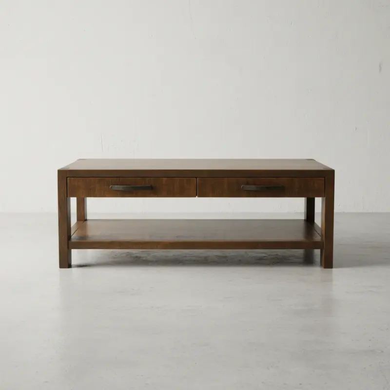 penwood furniture backwoods coffee table face on horizontal