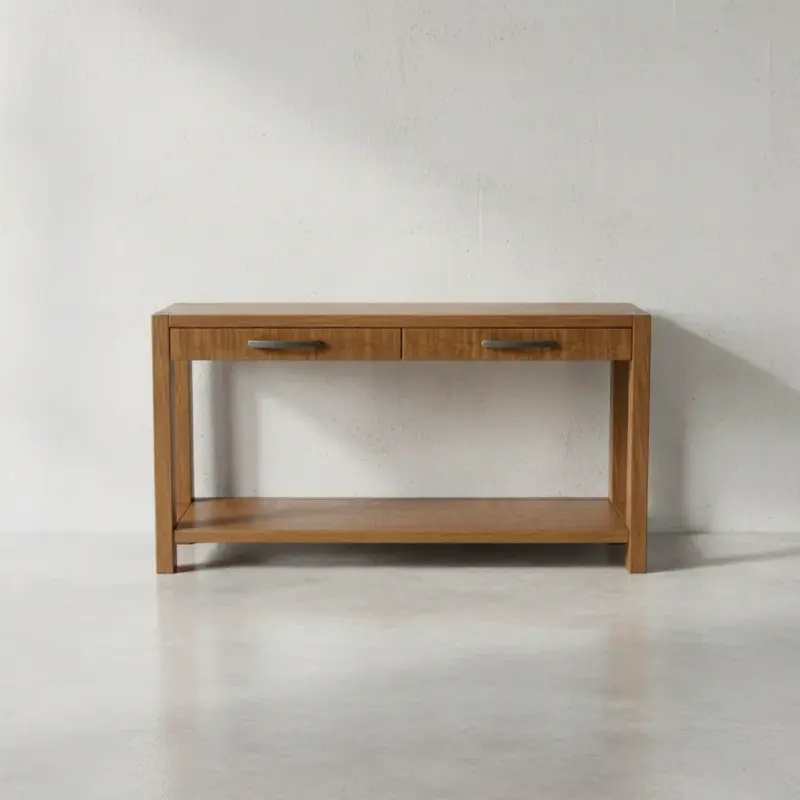 penwood furniture backwoods sofa table face on horizontal