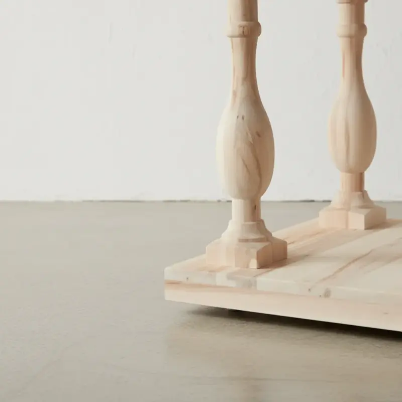 penwood furniture balustrade end table medium close up