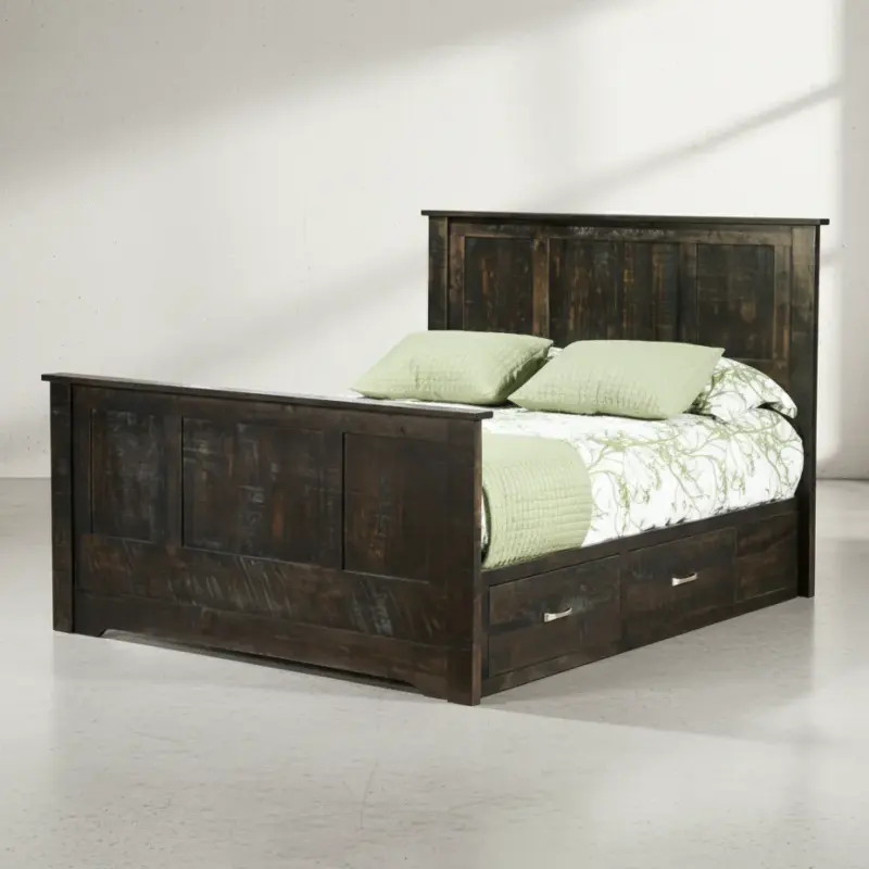 penwood furniture bancroft condo bed 45 degree angle