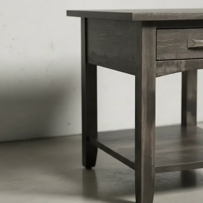 penwood furniture bancroft end table medium close up